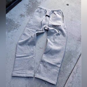 Essentials Light oat sweats Small